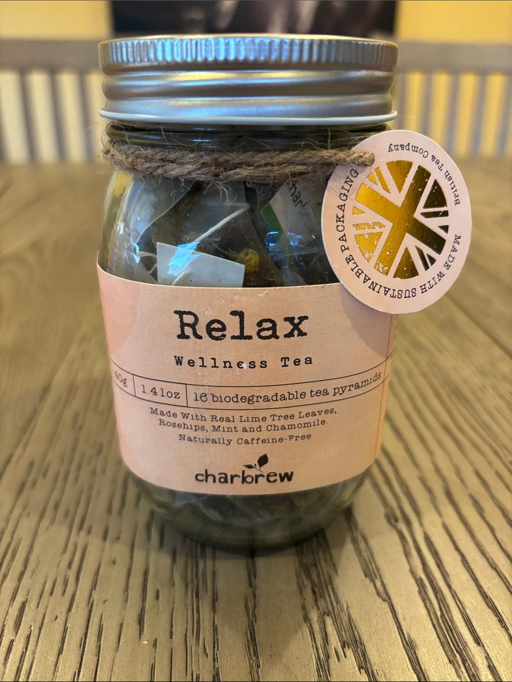 Relax Wellness Tea by Charbrew